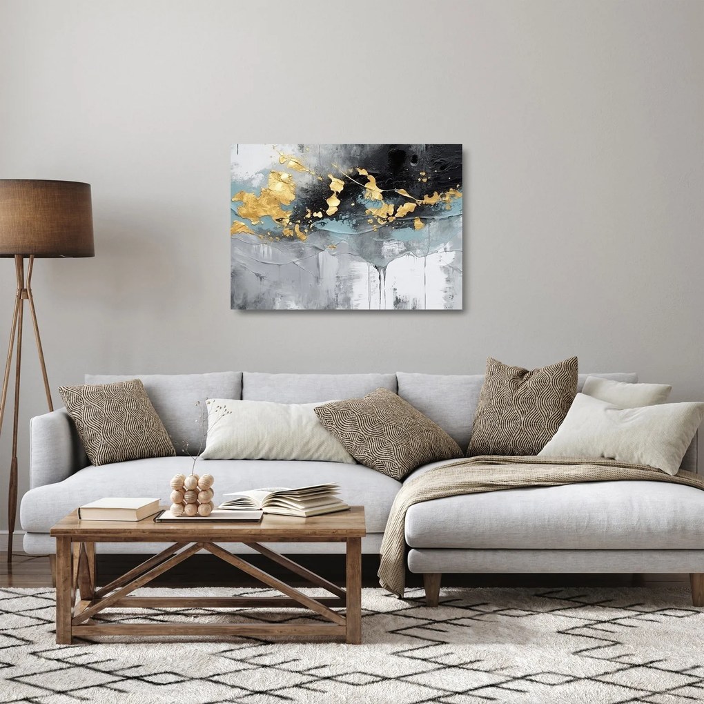Obraz na szkle - Abstrakcja (70x50 cm)
