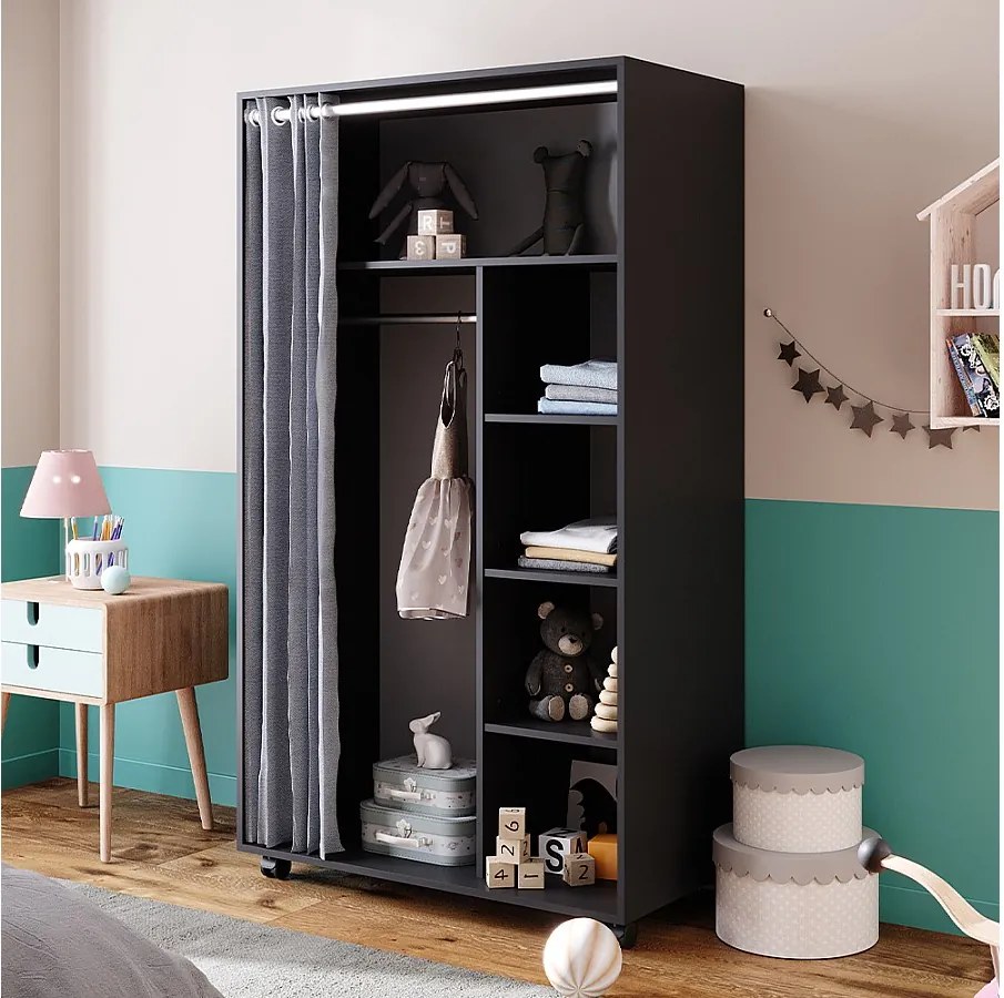 Szafa szary 100x50x168 doros