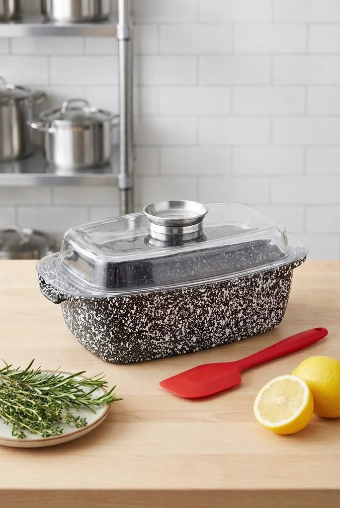 Aluminiowa brytfanna z powłoką ceramiczną 4,5L W9-G15