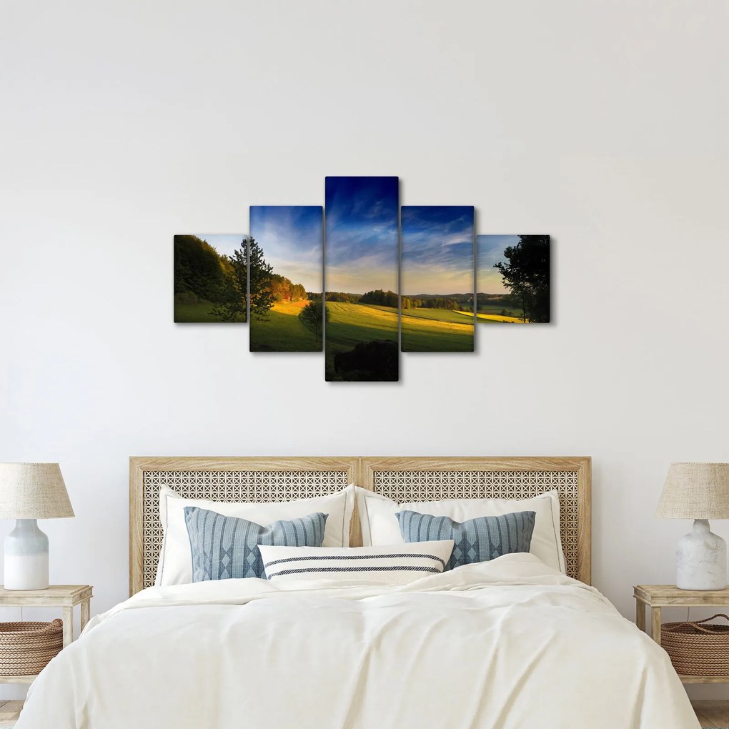 Obraz - Górska łąka (125x70 cm)