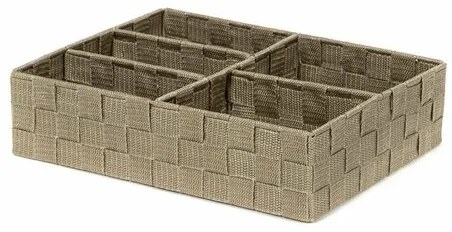 Compactor Organizer na bieliznę i dodatki TEX 32 x 25 x 8 cm, taupe