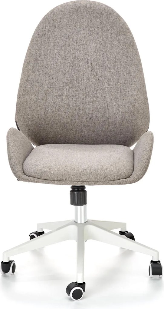 Krzesło obrotowe na białym stelażu Falcao