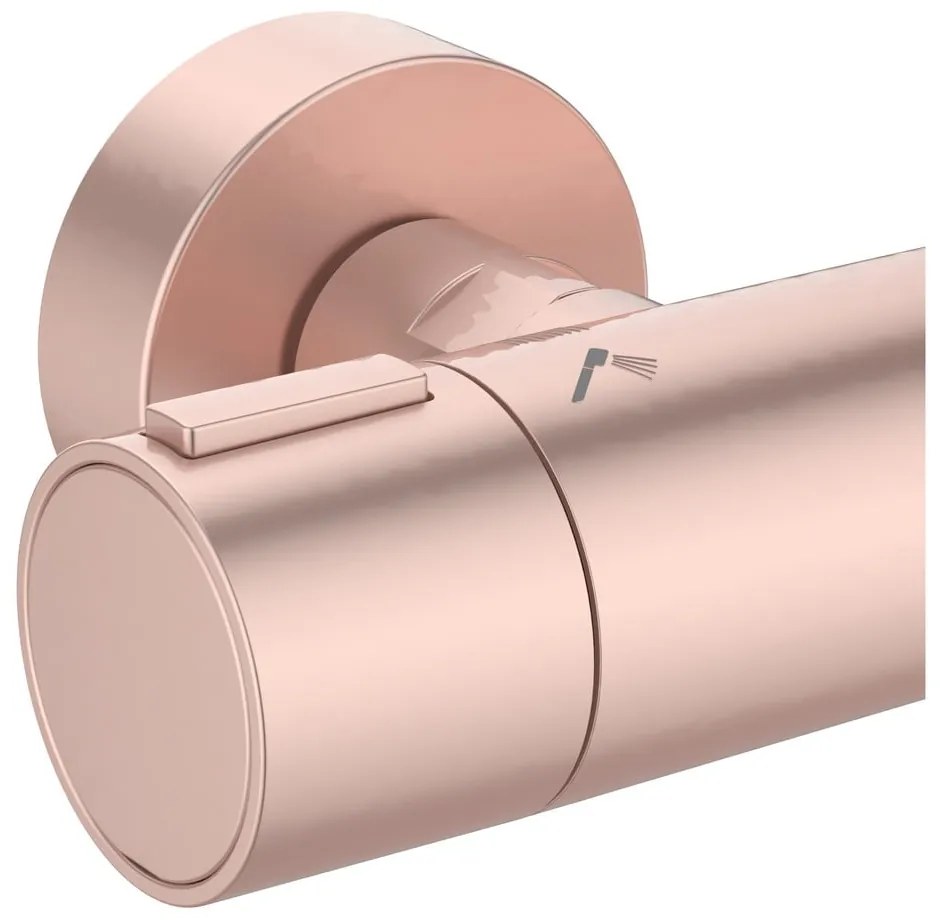 Jasnoróżowy metalowy zestaw prysznicowy 111 cm ALU+ – Ideal Standard