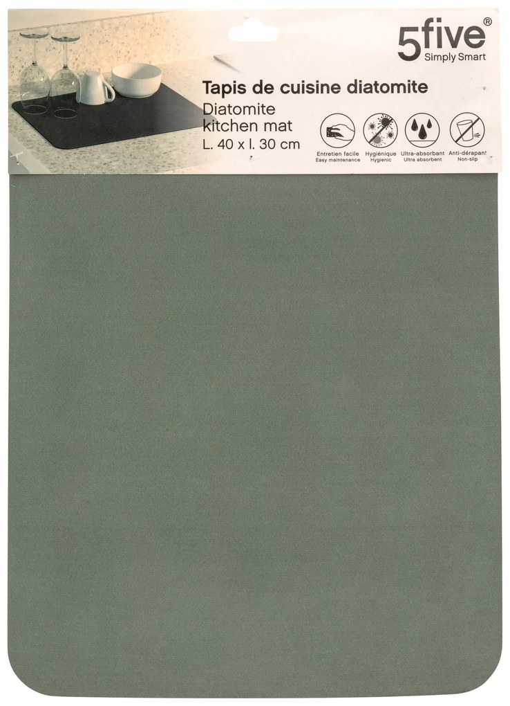 Diatomitowa mata do suszenia naczyń, 40 x 30 cm