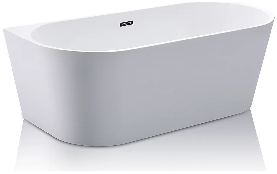 Wanna wolnostojąca przyścienna DIVINA - 170*75*58cm - 245L - Biała