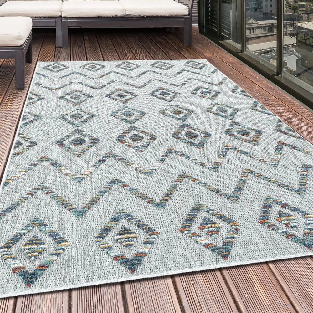 Jasnoszary chodnik odpowiedni na zewnątrz 80x250 cm Bahama – Ayyildiz Carpets