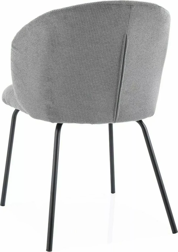 Krzesło do jadalni KEVIN VARDO szare