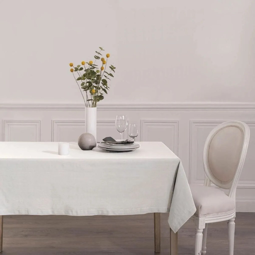 Prostokątny obrus CHAMBRAY - bawełna, 140 x 240 cm