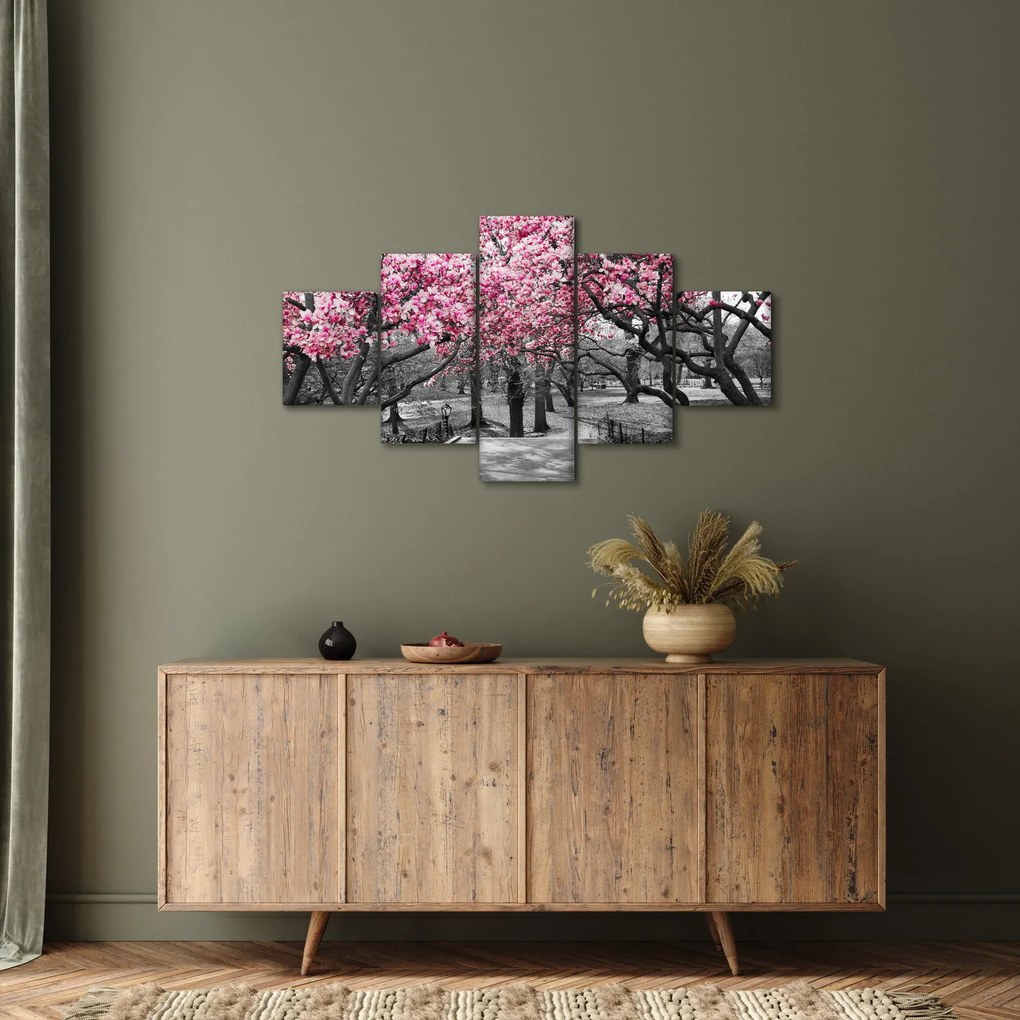 Obraz drzew magnolii (125x70 cm)