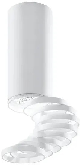 Biała nowoczesna metalowa lampa sufitowa - D241-Senja