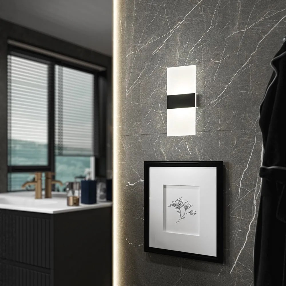 Kinkiet LED w kolorze białym i matowego srebra Magnetics – Fischer & Honsel
