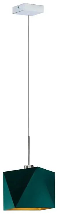 Skandynawska lampa wisząca na stalowym stelażu - R5-Z65