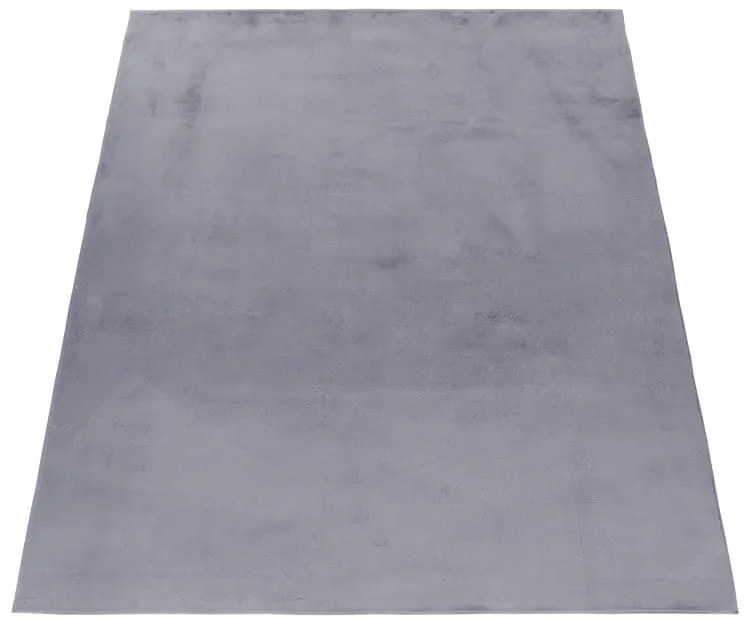 Dywan pluszowy Pouffy szary 200 cm x 290cm