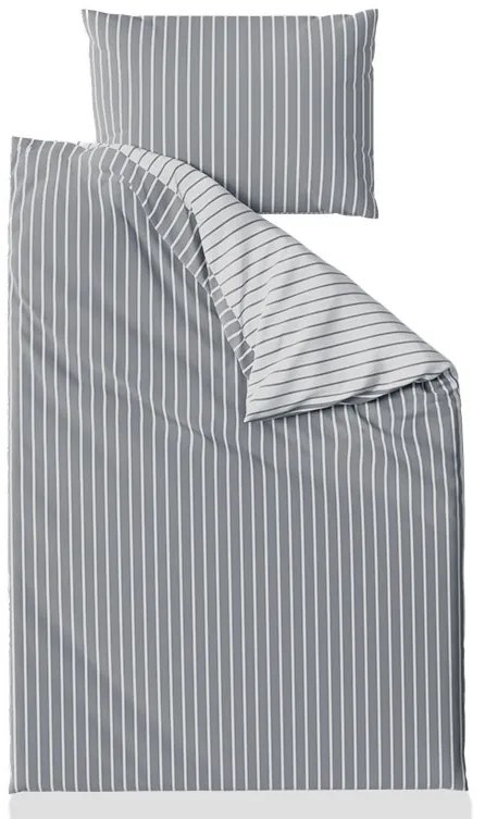 PrzytulneMieszkanie.pl PrzytulneMieszkanie.pl Pościel z bawełny Renforcé CAPRIVI szara guzik Rozmiar pościeli: 70 x 90 cm | 140 x 200 cm
