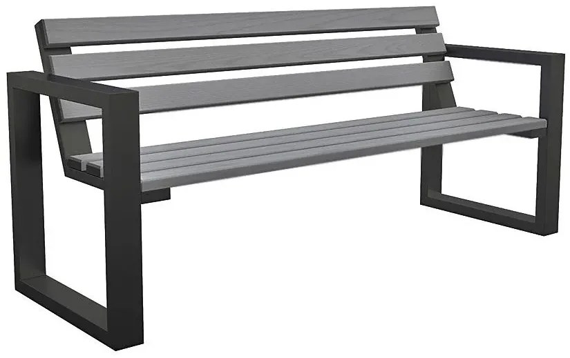 Elegancka ławka parkowa Norin Montano 180cm