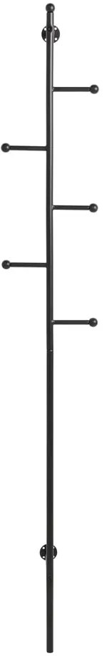 Czarny metalowy wieszak Aspen – Actona