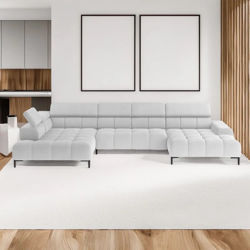 Narożnik PLAZA XL z elektryczną regulacją siedziska WERSAL