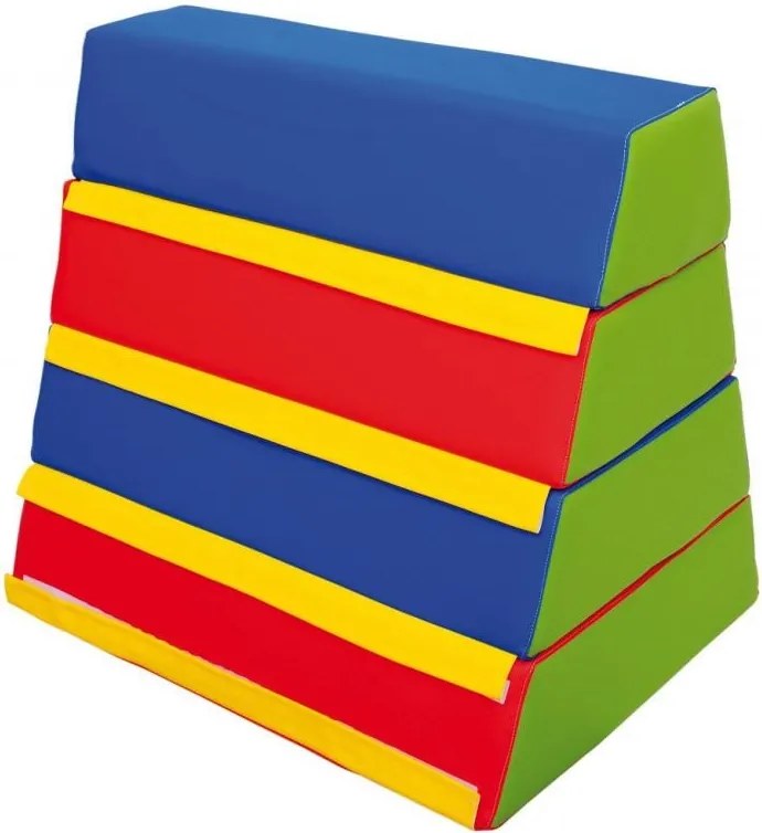 Piankowa skrzynia gimnastyczna Creatino, 4 elementy