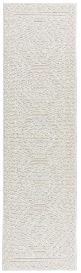 Kremowy chodnik z szenilu odpowiedni do prania 60x240 cm Jaipur – Flair Rugs