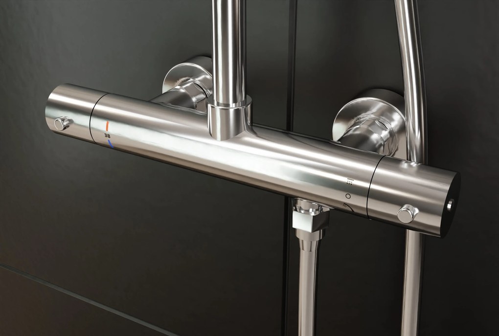 Zestaw prysznicowy z termostatem 4011 BASIC