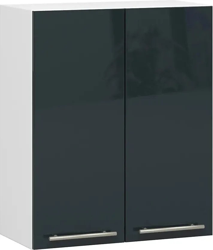 Szafka kuchenna w kolorze grafit połysk L9-T82