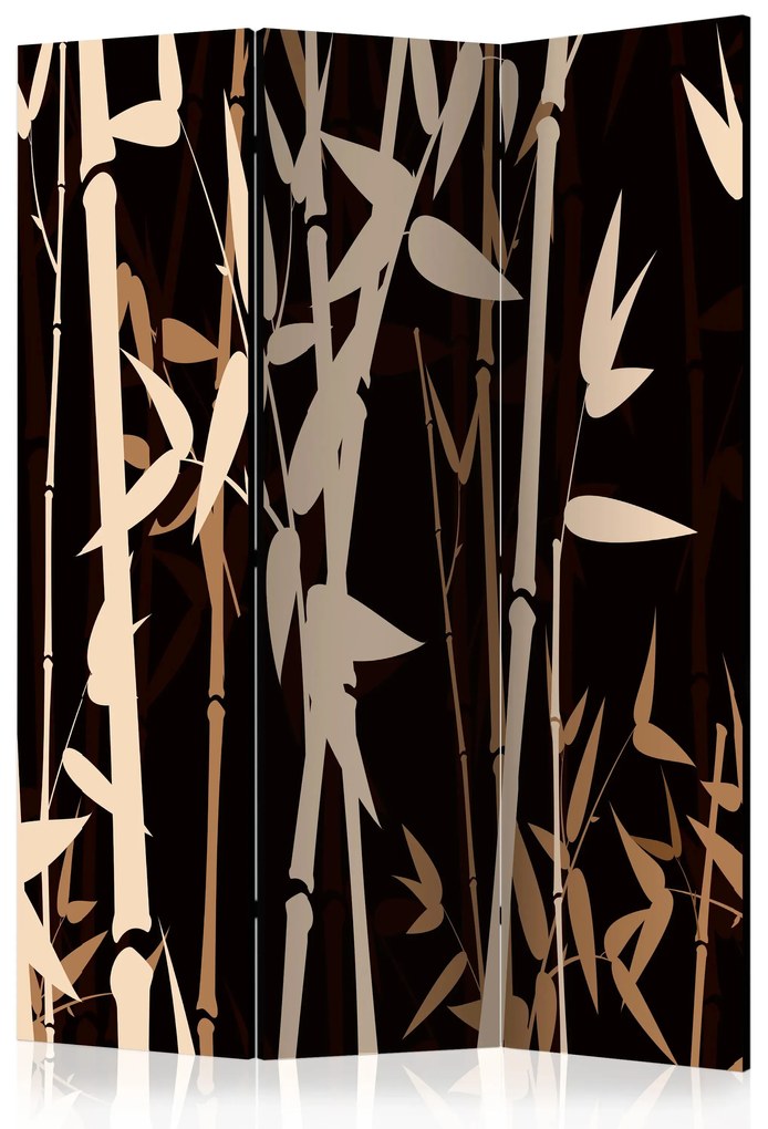 Parawan jednostronny Orient 135x172 cm 3-częściowy czarny ARTGEIST B