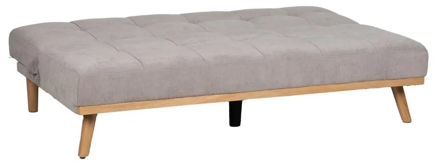 Jasnoszara rozkładana sofa z tkaniny szenilowej 178 cm – Ixia