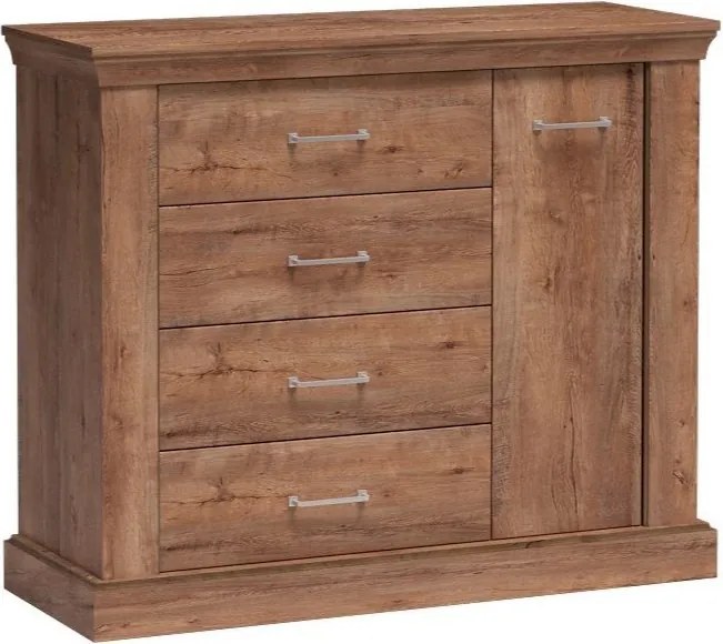 Komoda DESIO 114 cm do Salonu Sypialni Brązowy