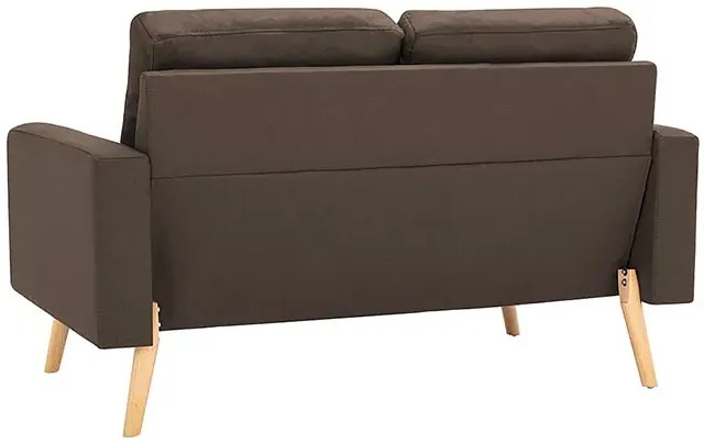 2-osobowa brązowa sofa - Muria 2Q