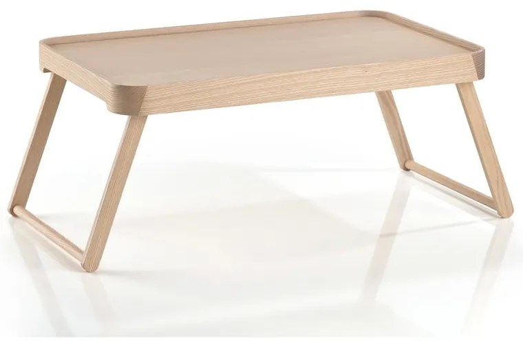 Stolik z litego drewna jesionowego 32x49,5 cm Inu – Zone