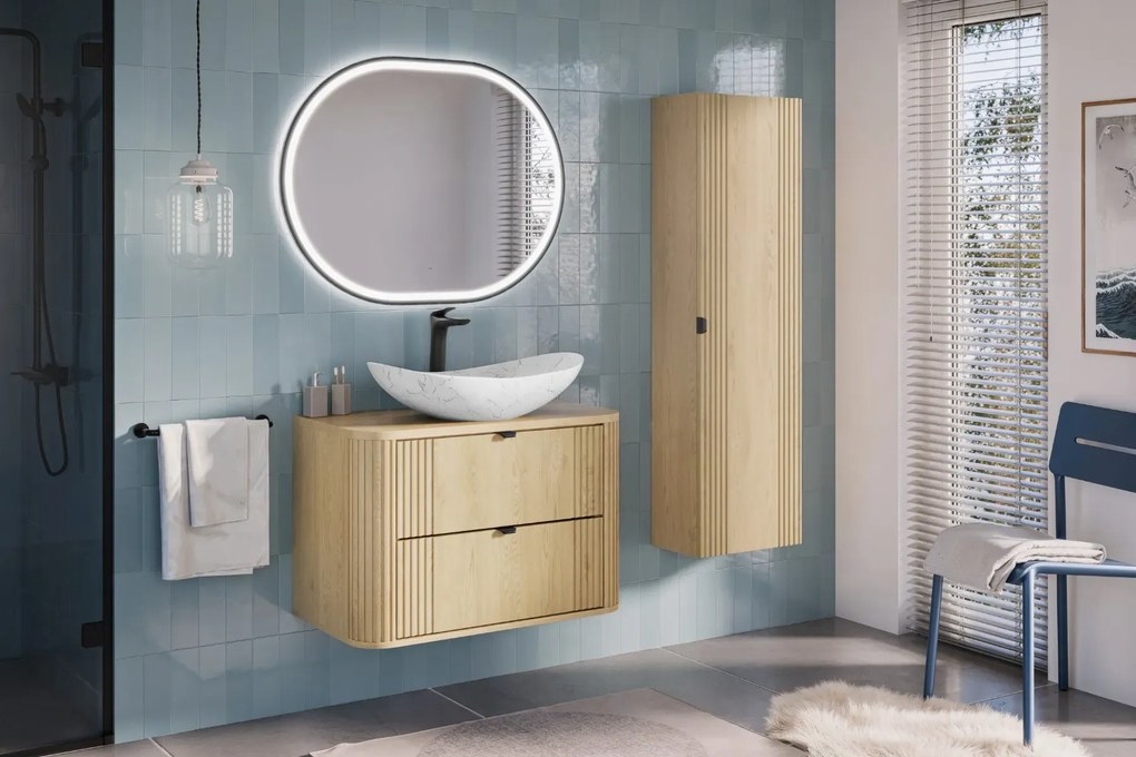 Szafka łazienkowa OVALIA CREMONA 1D 40 cm dąb cremona COMAD