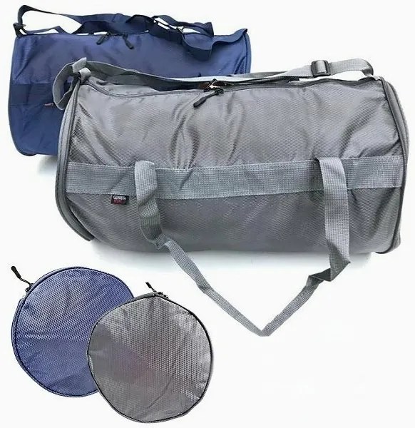 Torba podróżna ACTIVE SPORT 44x25 cm składana - różne kolory Kolor: Niebieski