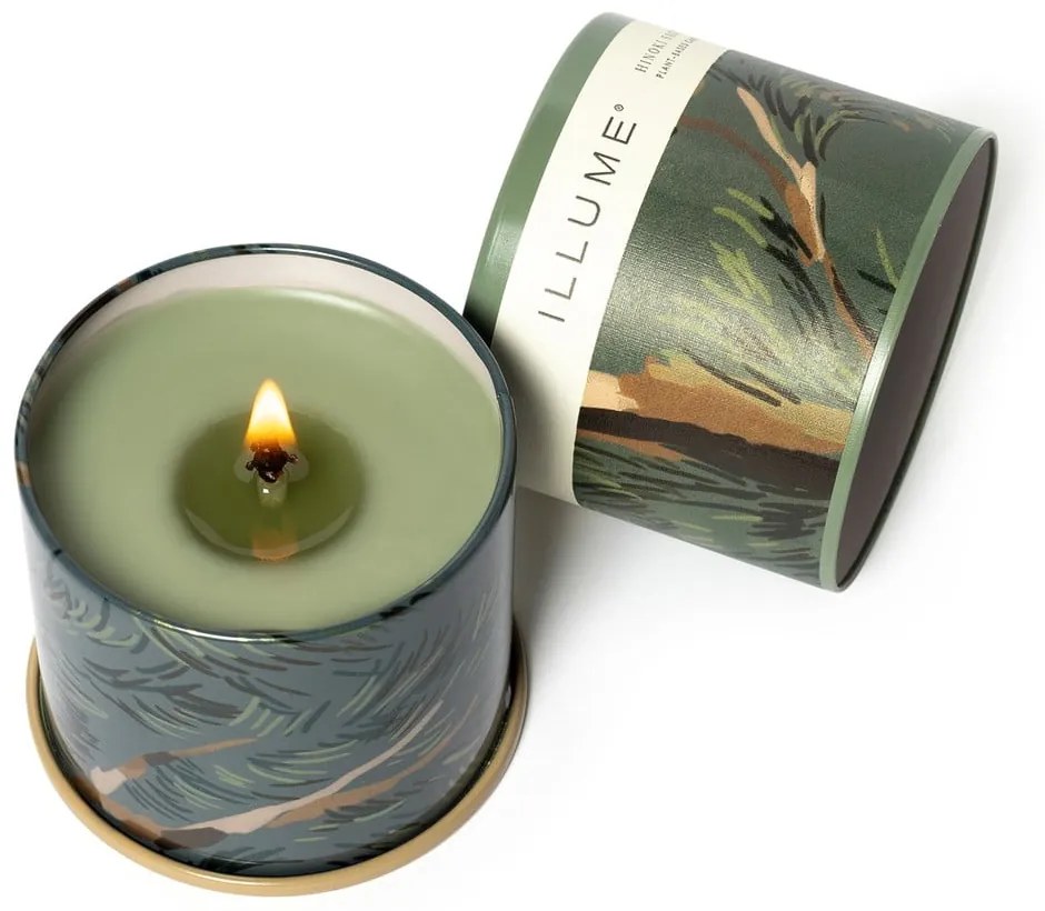 Zapachowa świeca czas palenia 50 h Hinoki Sage – ILLUME x Bloomingville