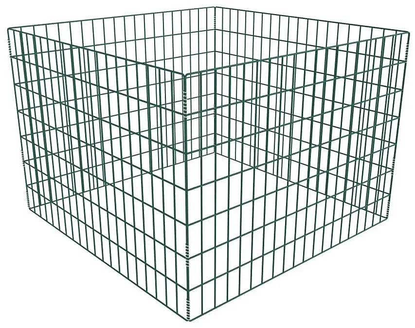 Kwadratowy siatkowy kompostownik ogrodowy S4-E69