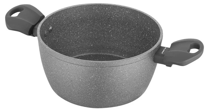 Florina Garnek z pokrywką Stone na indukcję i gaz Lava Stone MG, 16 cm, 1,2 l, śred. 16 cm
