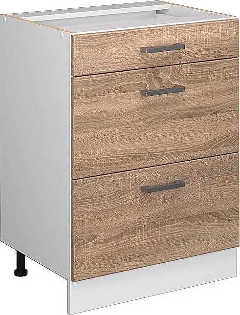 Szafka dolna do kuchni sonoma 60x46x81.6 r-line