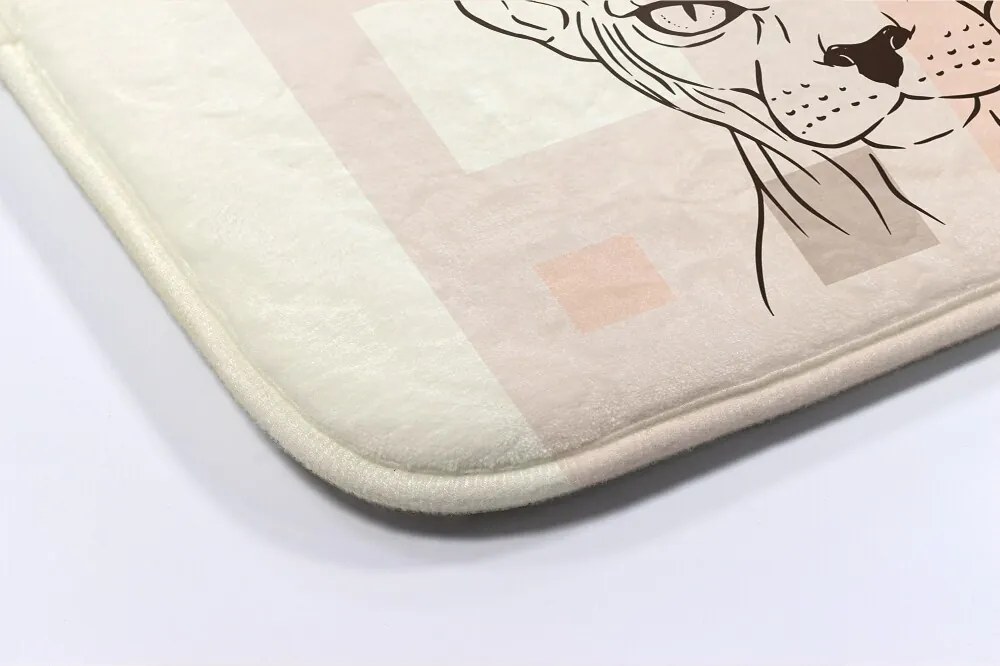 Dywanik antypoślizgowy do łazienki Dywanik antypoślizgowy do łazienki Kot Sfinks