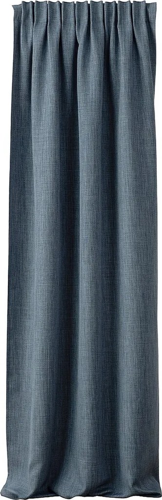 Zasłona zaciemniająca na taśmie marszczącej blackout strukturalny ciemny niebieski 140 x 280 cm 1 szt.