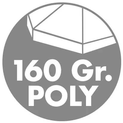 NASSAU 2 m - parasol uchylny : Substancja Desen - 848