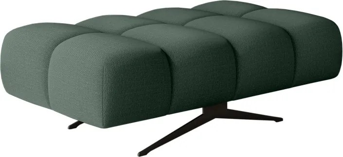 Nowoczesna pufa PRADO Soft Lux w tkaninie CURIO 37 WERSAL