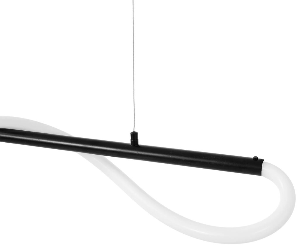 Lampa sufitowa LED APP853-CP Long Czarna