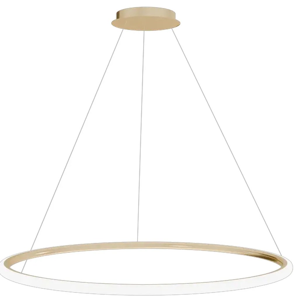 Lampa wisząca LHJ001-CP 40 cm GOLD