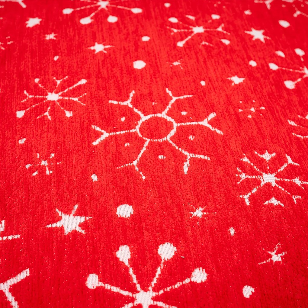 4Home Poszewka na poduszkę Snowfall in Red, 45 x 45 cm