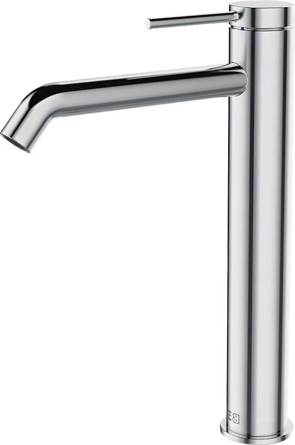 Lollipop bateria umywalkowa wysoki chrom