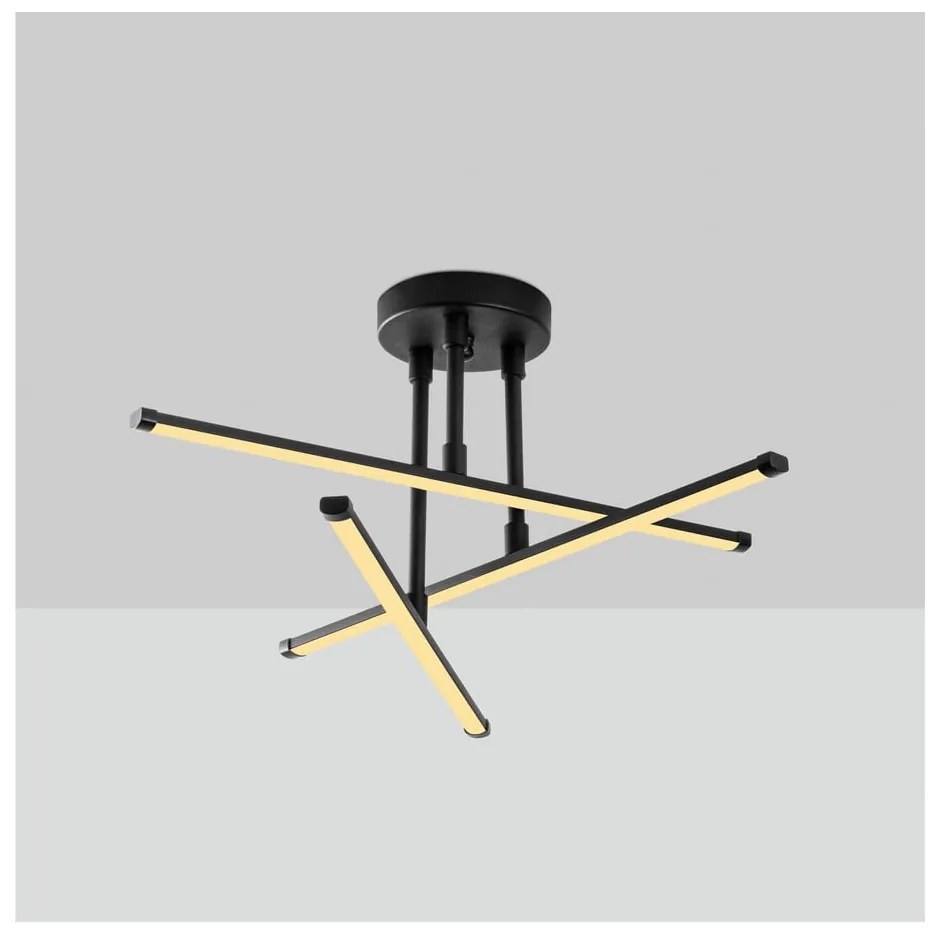 Czarna lampa sufitowa LED 26x51 cm Umut – Opviq lights