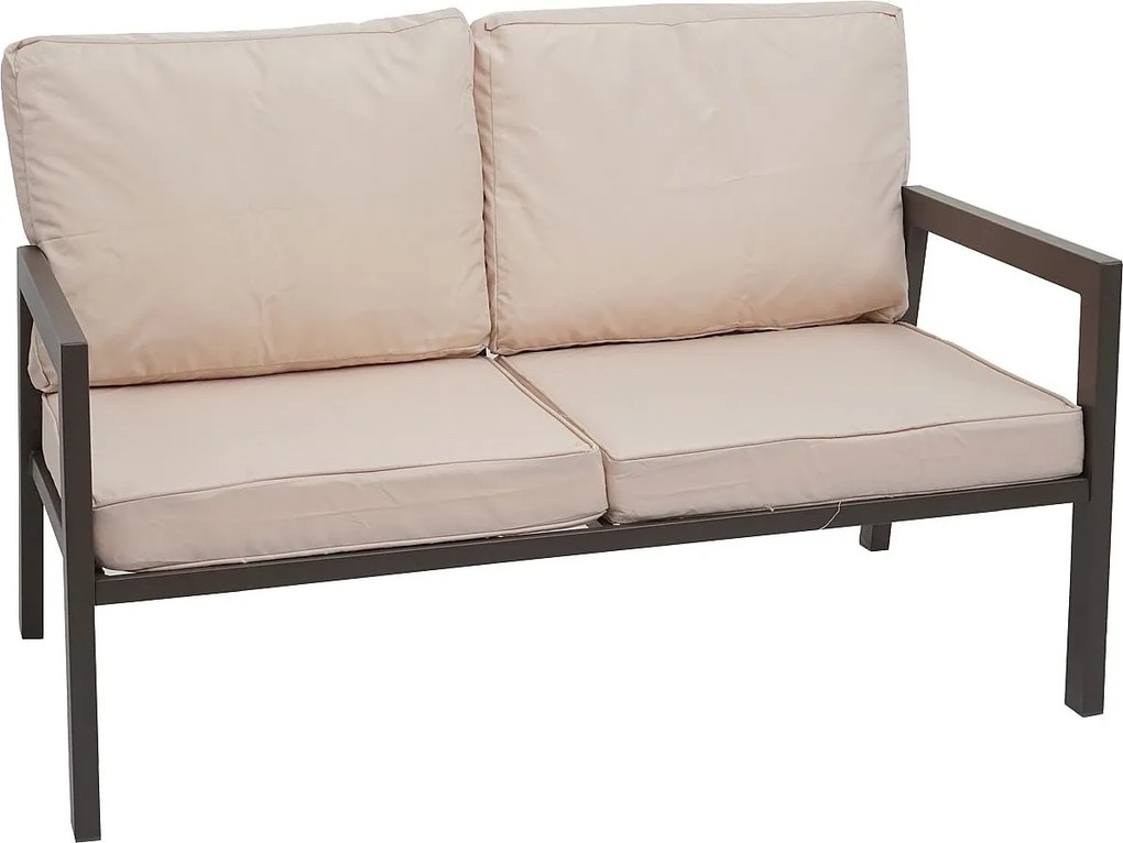 Zestaw MCW-L64 (4 części),  tapicerka kremowo-biała