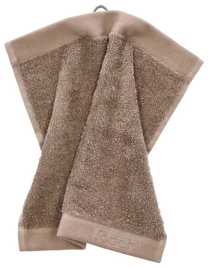 Brązowy bawełniany ręcznik frotte 30x30 cm Comfort – Södahl