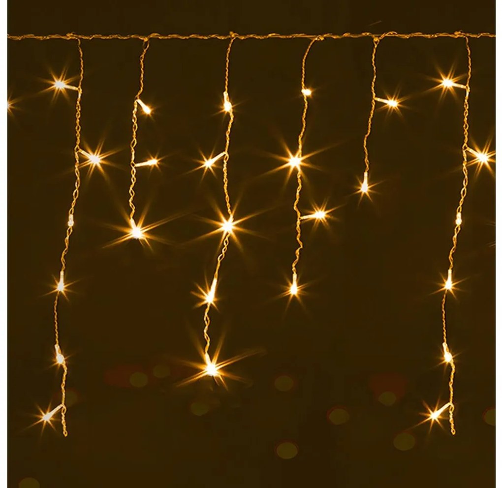 Brilagi - LED zewnętrzny łańcuch świąteczny 200xLED/8 funkcji 13x0,6m IP44 ciepła biała