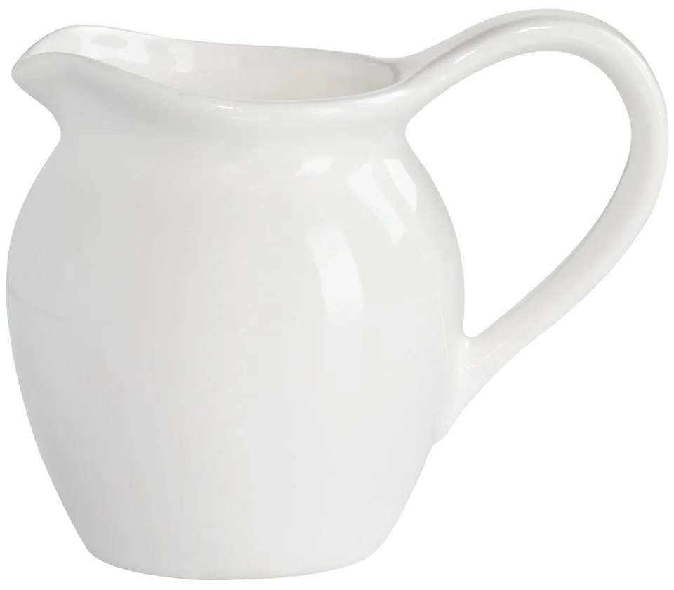 Biały porcelanowy mlecznik Maxwell &amp; Williams Basic, 110 ml