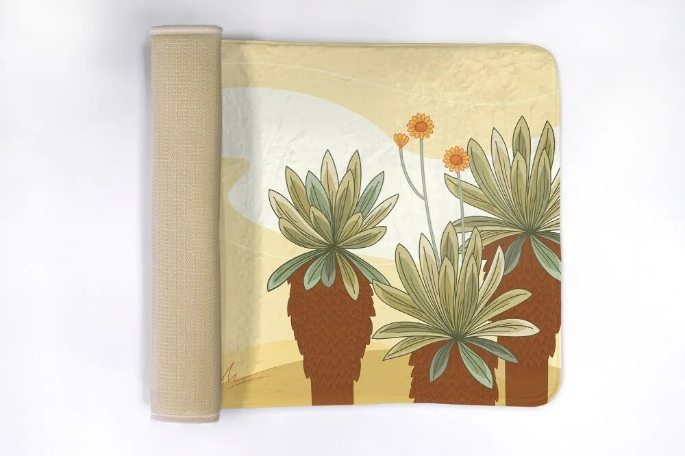 Dywanik do łazienki Dywanik do łazienki Palmy